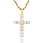 Kreuz-Halskette in Gold