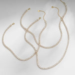 Tenniskette in Gold, Ansicht 4