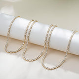 Tenniskette in Gold, Ansicht 7