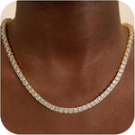 Tenniskette in Gold