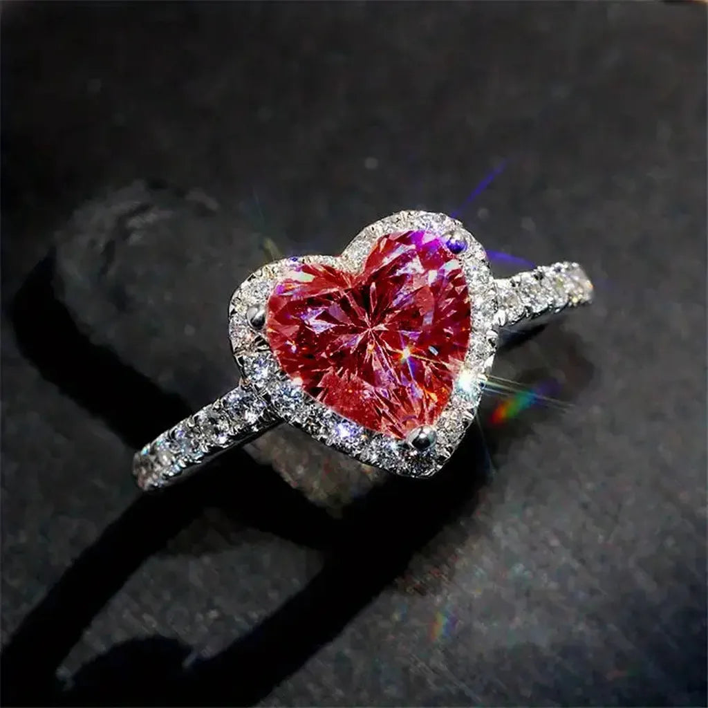 Ring Delara Carmessia in Weißgold