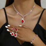Dreiteiliges Braut-Schmuckset – Ansicht 4