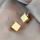 Elegante Ohrringe in Gold mit Zirkonia