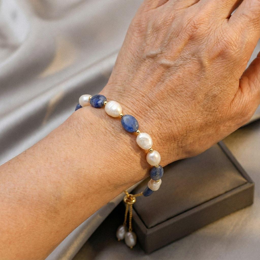 Elegantes Armband mit Ozean-Margeriten – Ansicht 2