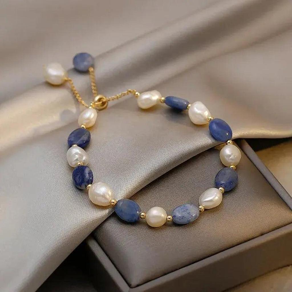 Elegantes Armband mit Ozean-Margeriten