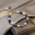 Elegantes Armband mit Ozean-Margeriten