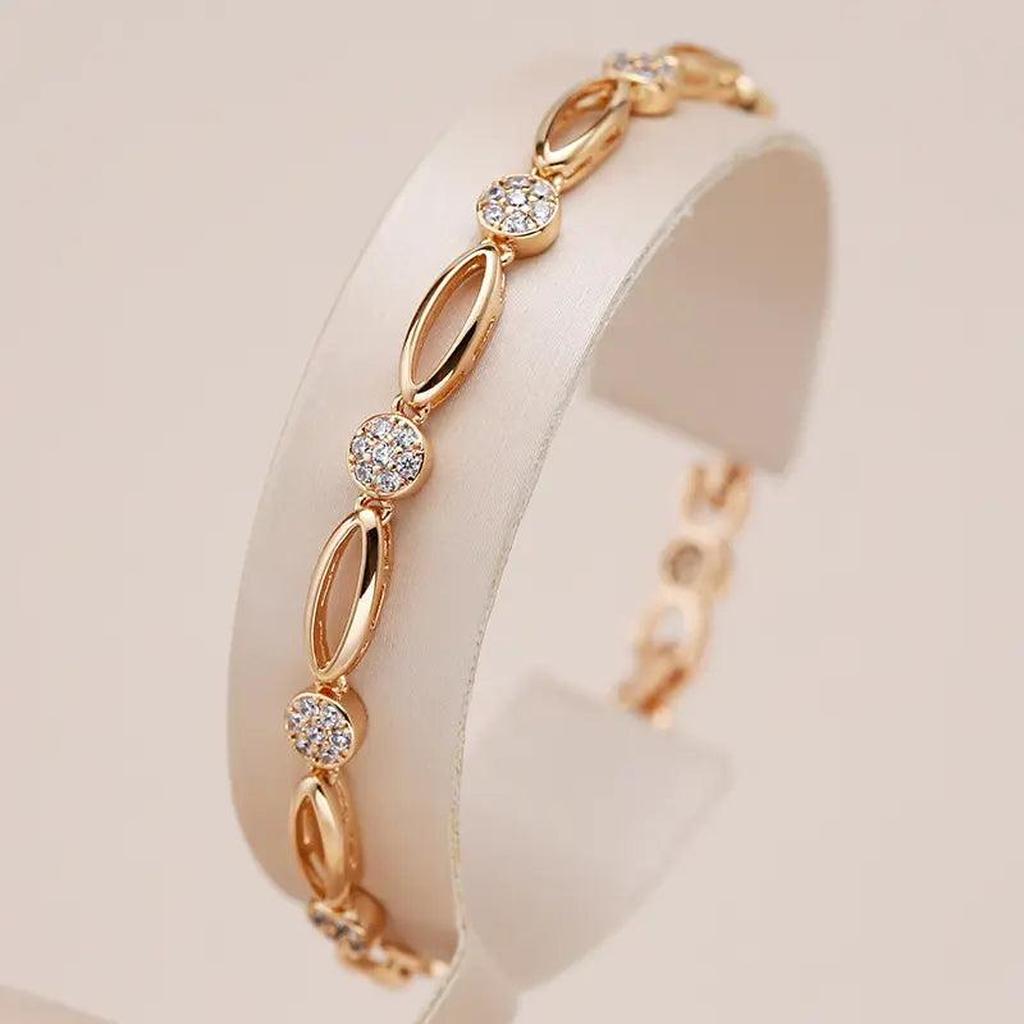 Elegantes vergoldetes Armband