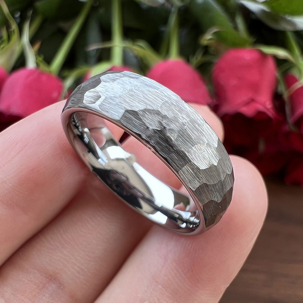 Ring Elric mit strukturiertem Kern in Gold – Ansicht 4