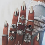 Exklusives Ring-Set mit 8 bis 12 Ringen in Gold, Ansicht 20