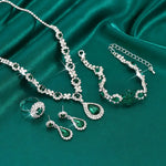 Schmuckset Adriana Lysandre in Weißgold, Ansicht 5