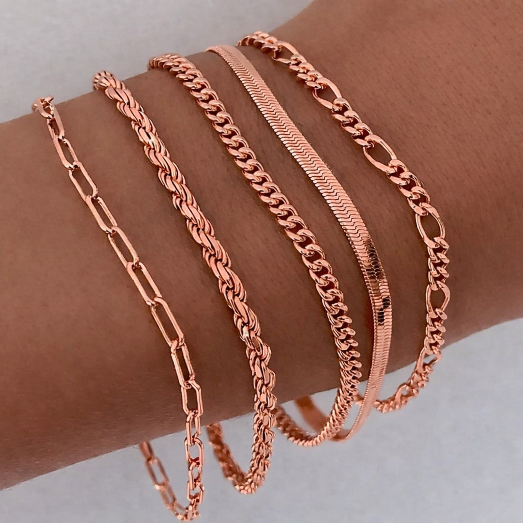 Armband-Set Ellis Renier in Gold, Ansicht 3