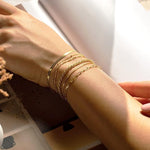 Armband-Set Isabelle Vernet in Gold, Ansicht 2