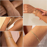 Armband-Set Isabelle Vernet in Gold, Ansicht 4