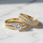 Ring-Set „Ewige Strahlkraft“