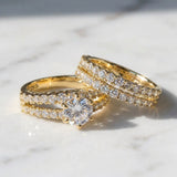 Ring-Set „Ewige Strahlkraft“