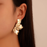 Exotische Ohrringe in Gold