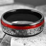 Flamme – Ring aus Wolframkarbid – Ansicht 10