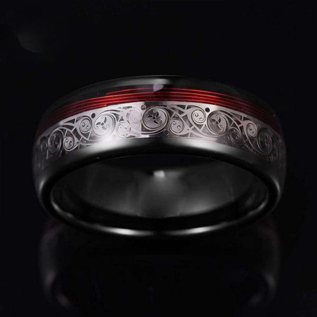Flamme – Ring aus Wolframkarbid – Ansicht 2