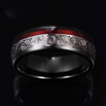 Flamme – Ring aus Wolframkarbid – Ansicht 2