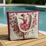 Handgefertigte Strandtasche – Ballerina