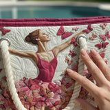 Handgefertigte Strandtasche – Ballerina