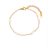 Geschenkset aus Edelstahl: Halskette und Armband – Ansicht 2