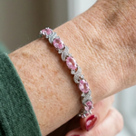Armband Giulia Rosalyth in Weißgold