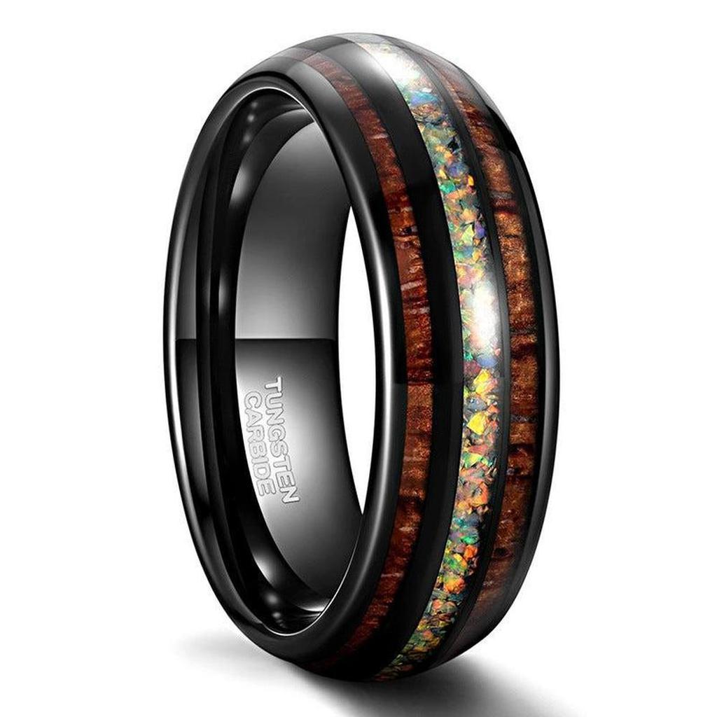 Glut – Ring aus Wolframkarbid – Ansicht 5