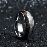 Glutholz – Ring aus Wolframkarbid – Ansicht 7
