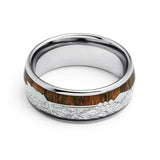 Glutholz – Ring aus Wolframkarbid – Ansicht 4