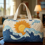 Gesteppte Reisetasche – Goldenes Abendlicht