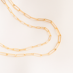 Klassische goldene Halskette – Ansicht 3