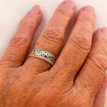 Offener goldener Ring – Ansicht 2