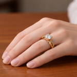 Goldener Ring „Ewiger Glanz“ – Ansicht 2
