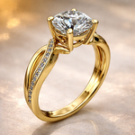 Goldener Ring „Ewiger Glanz“