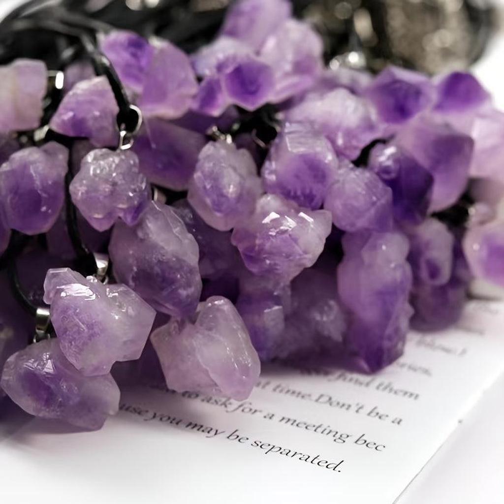 Halskette Inés mit Amethyst – Ansicht 2