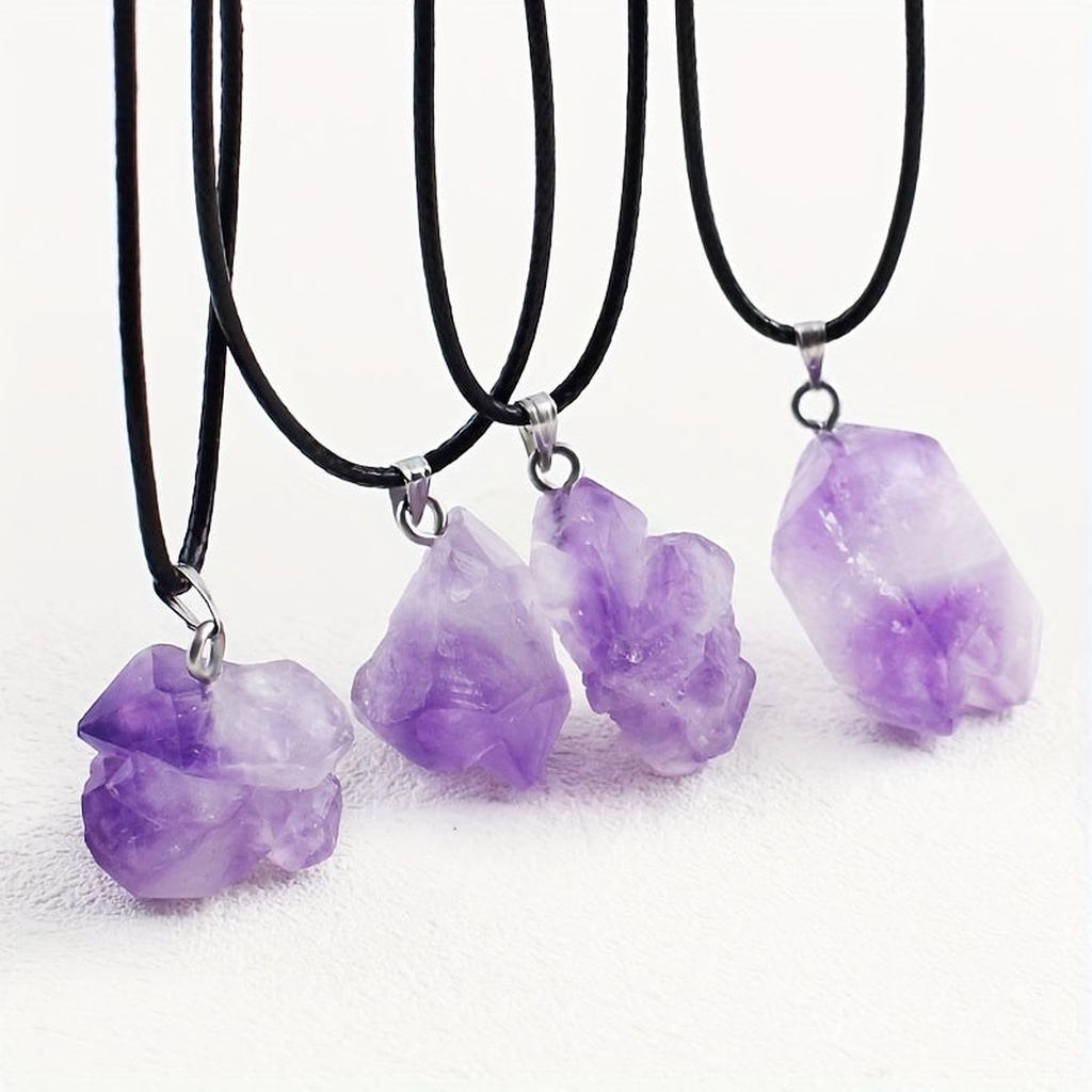 Halskette Maria mit Amethyst – Ansicht 2