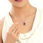 Halskette „Verena“ mit Amethyst – Ansicht 2