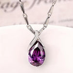 Halskette „Verena“ mit Amethyst