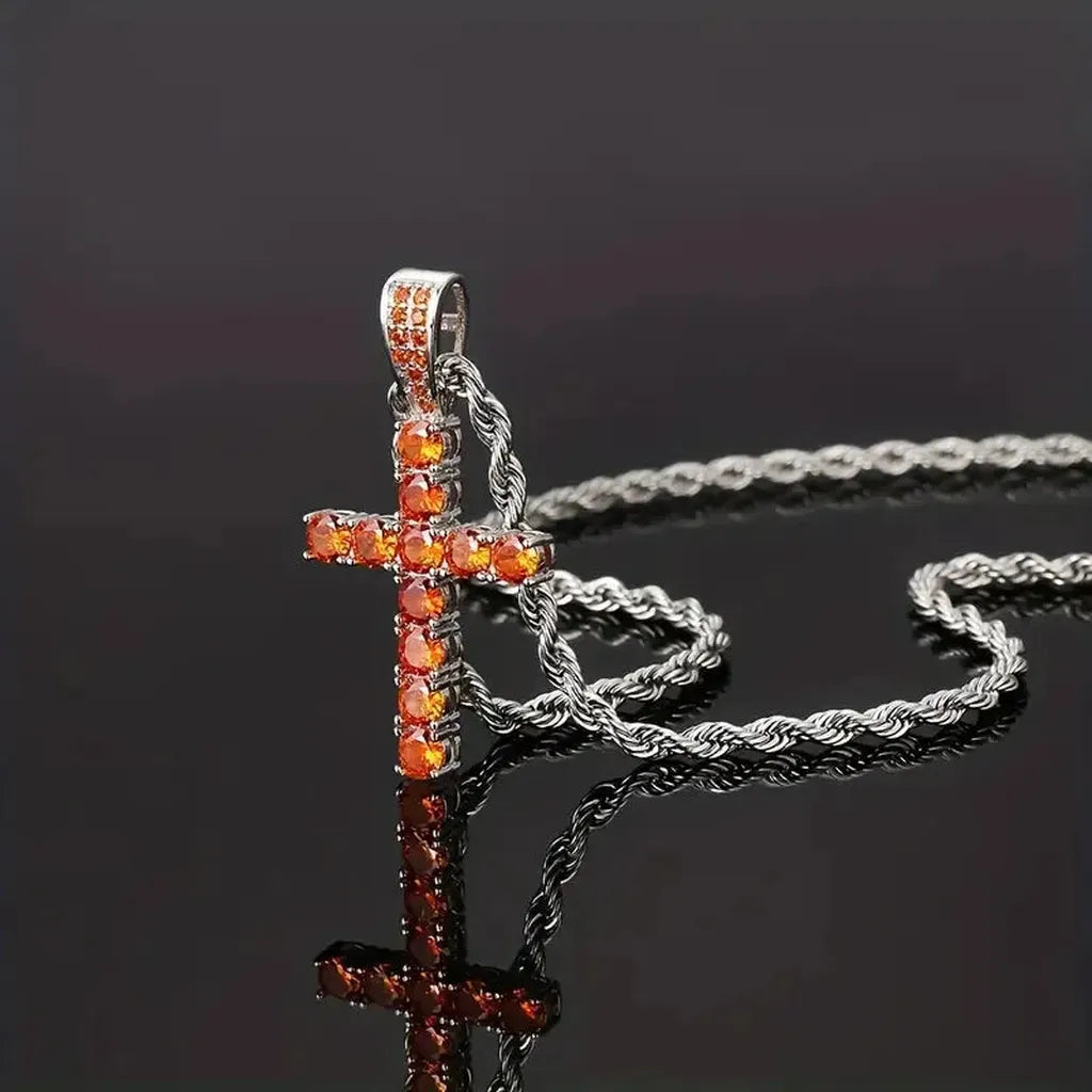 Halskette mit Kreuz – Ansicht 4