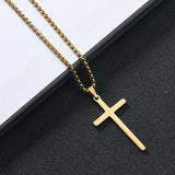 Halskette mit Kreuz „Erhöhter Glaube“ – Ansicht 2