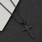Halskette mit Kreuz „Erhöhter Glaube“ – Ansicht 3