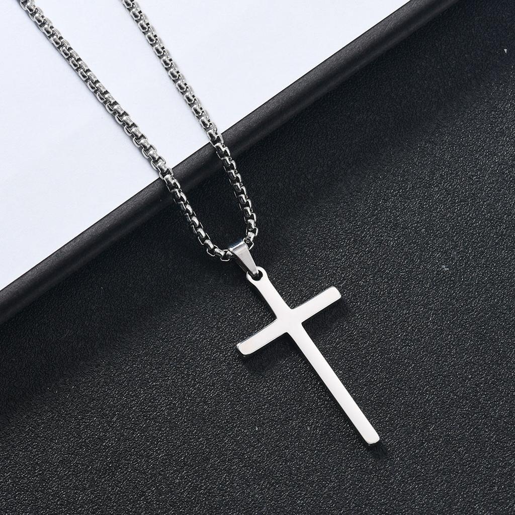 Halskette mit Kreuz „Erhöhter Glaube“