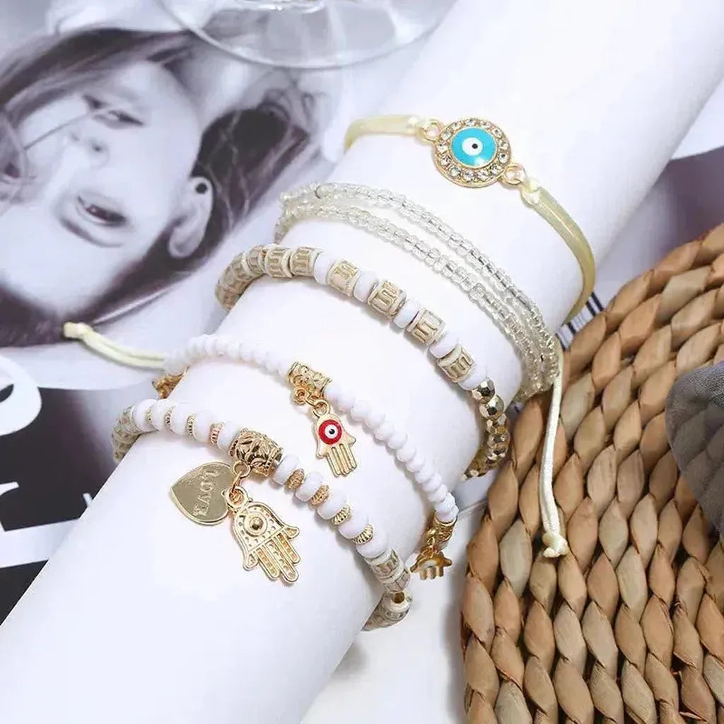 Hamsa-Armband-Set – Ansicht 2