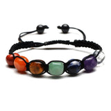 Armband „Reichtum“ mit Natursteinen