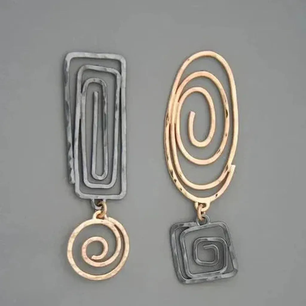 Ohrhänger in Gold und Weißgold