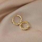 Ohrhänger mit runder Perle – Ansicht 5