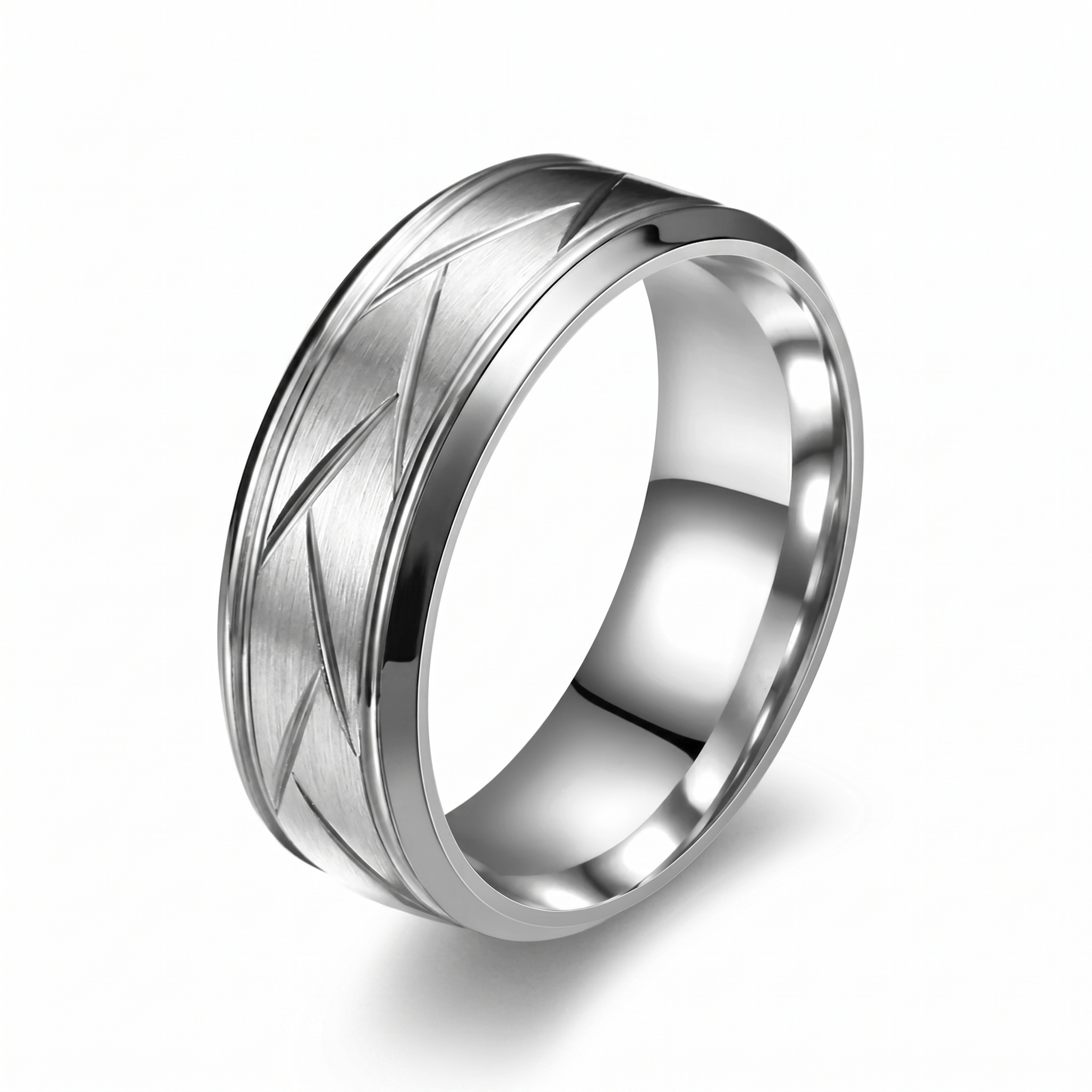 Ring Heston mit Schnittlinie