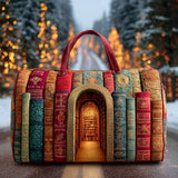 Gesteppte Reisetasche – Verborgene Bibliothek