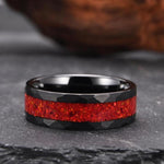Inferno – Ring aus Wolframkarbid – Ansicht 4